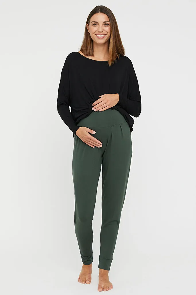 Softline Slouch Pants - Forest