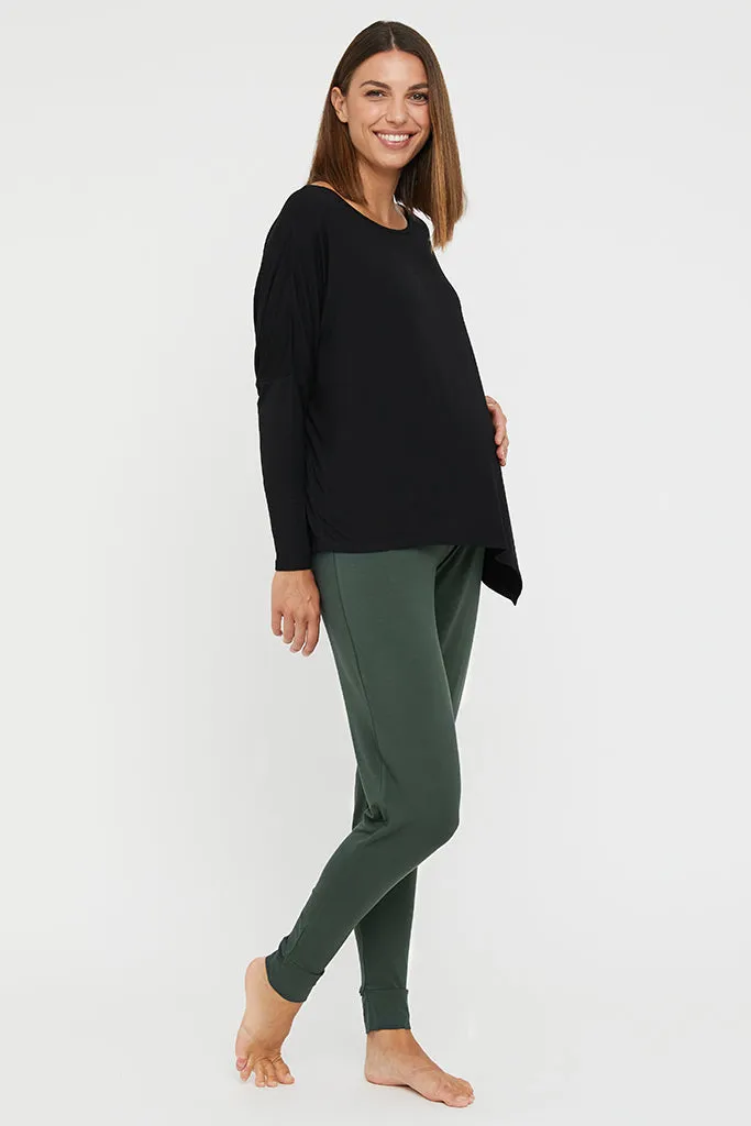 Softline Slouch Pants - Forest