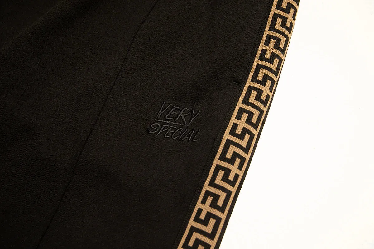 Something Very Special - Geo Track Pants 3.0 - Black Gold