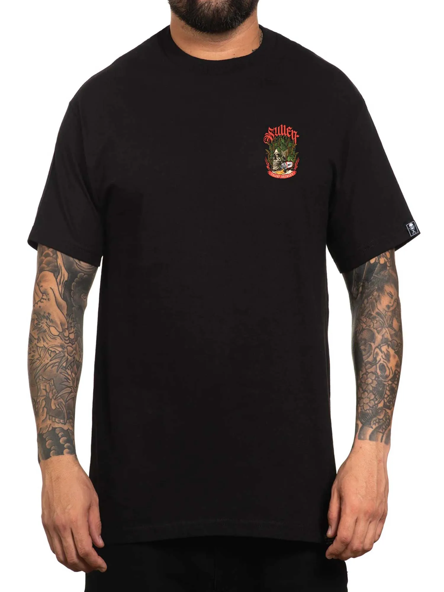 Sullen Men's Barley Skull Short Sleeve Standard T-shirt