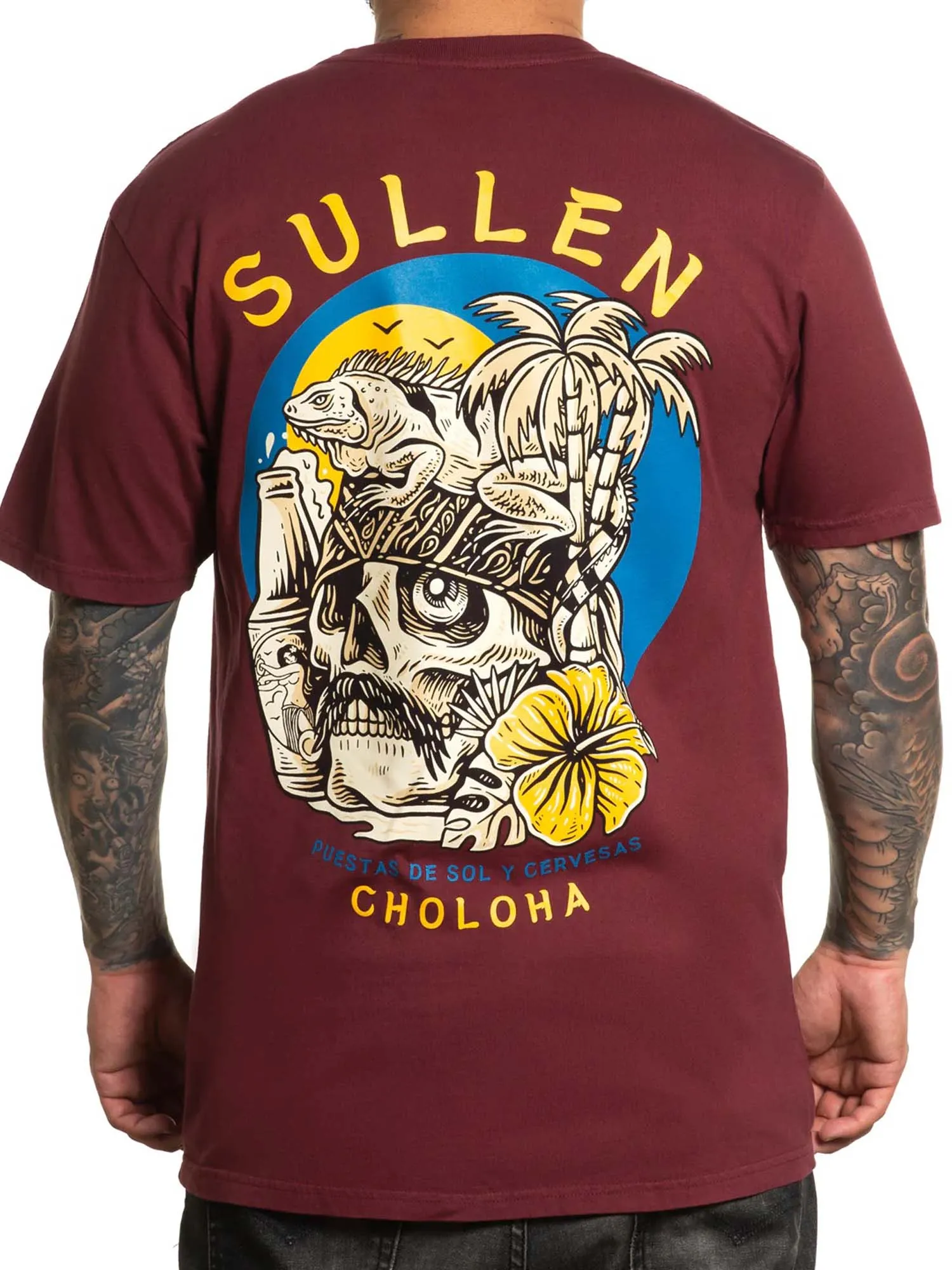 Sullen Men's Puestas De Sol Short Sleeve Premium T-shirt