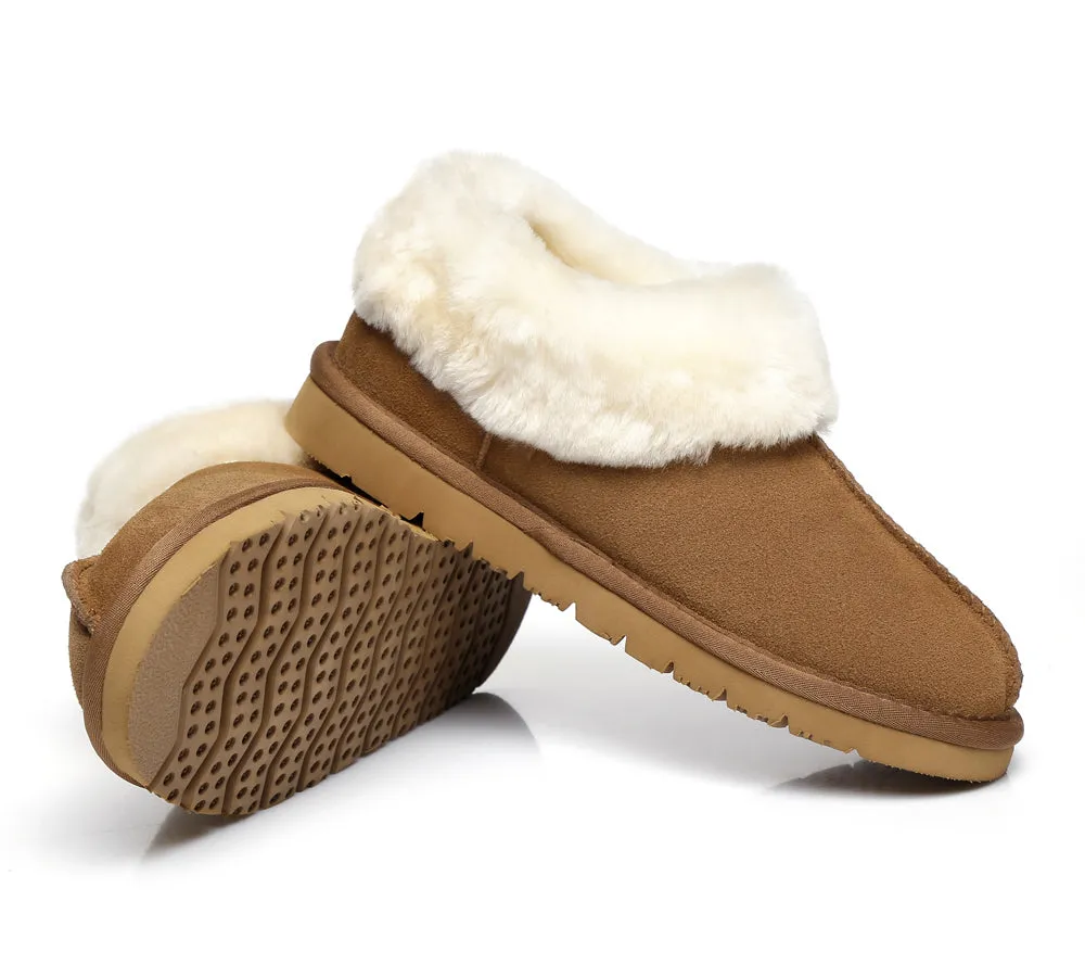 TARRAMARRA Premium Australian Sheepskin Ankle Unisex Slipper Homey