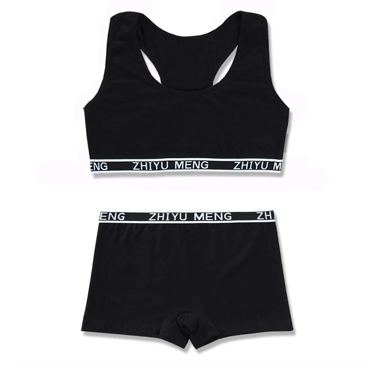 Teenager Girls Bars And Boxer Training Underwear Shorts