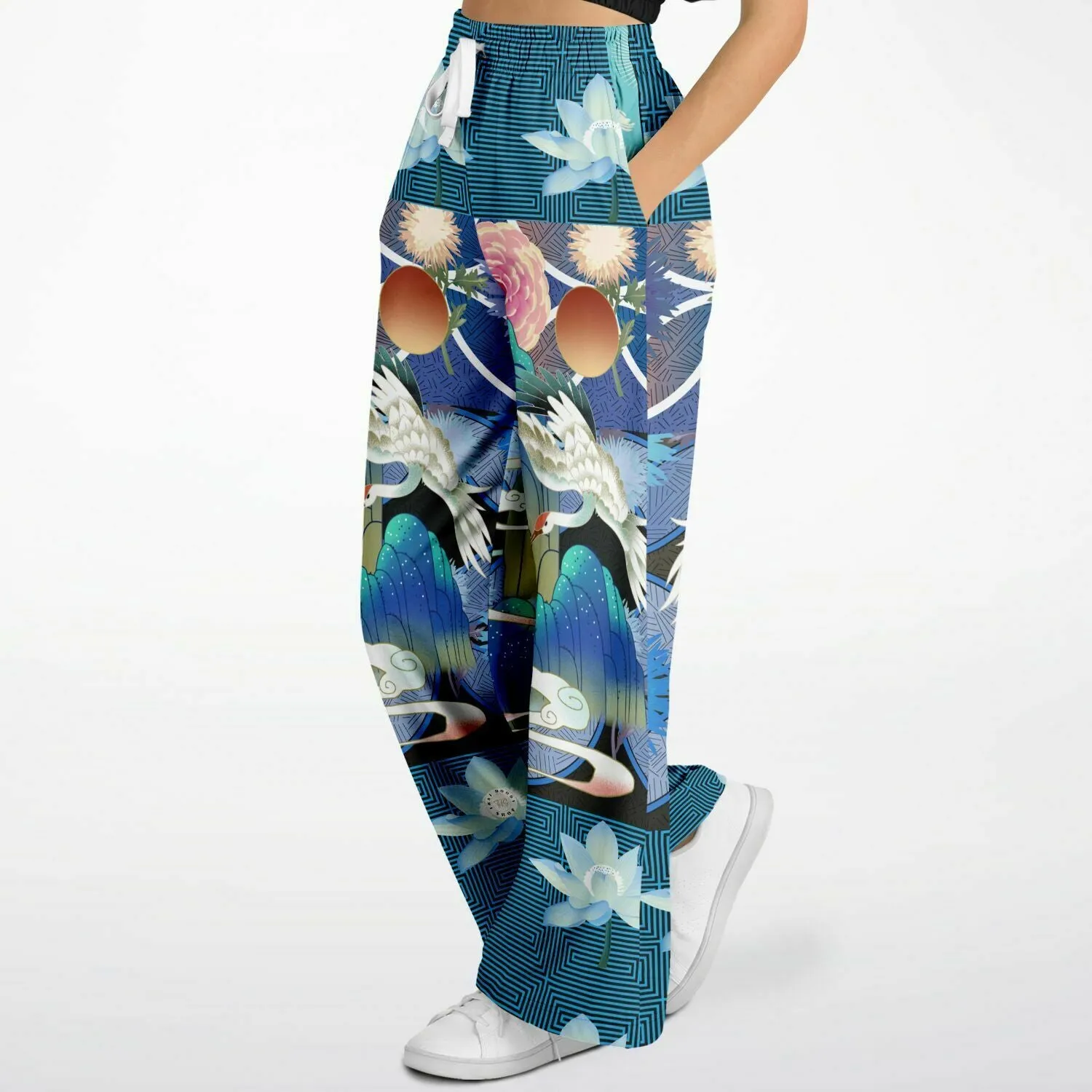 Tokyo Nights Eco-Poly Stretchy Phat Bellbottoms