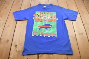 Vintage 1992 Buffalo Bills Super Bowl Champions T Shirt / Vintage T Shirt / Rare Sports Vintage / Streetwear / Single Stitch / Made In USA