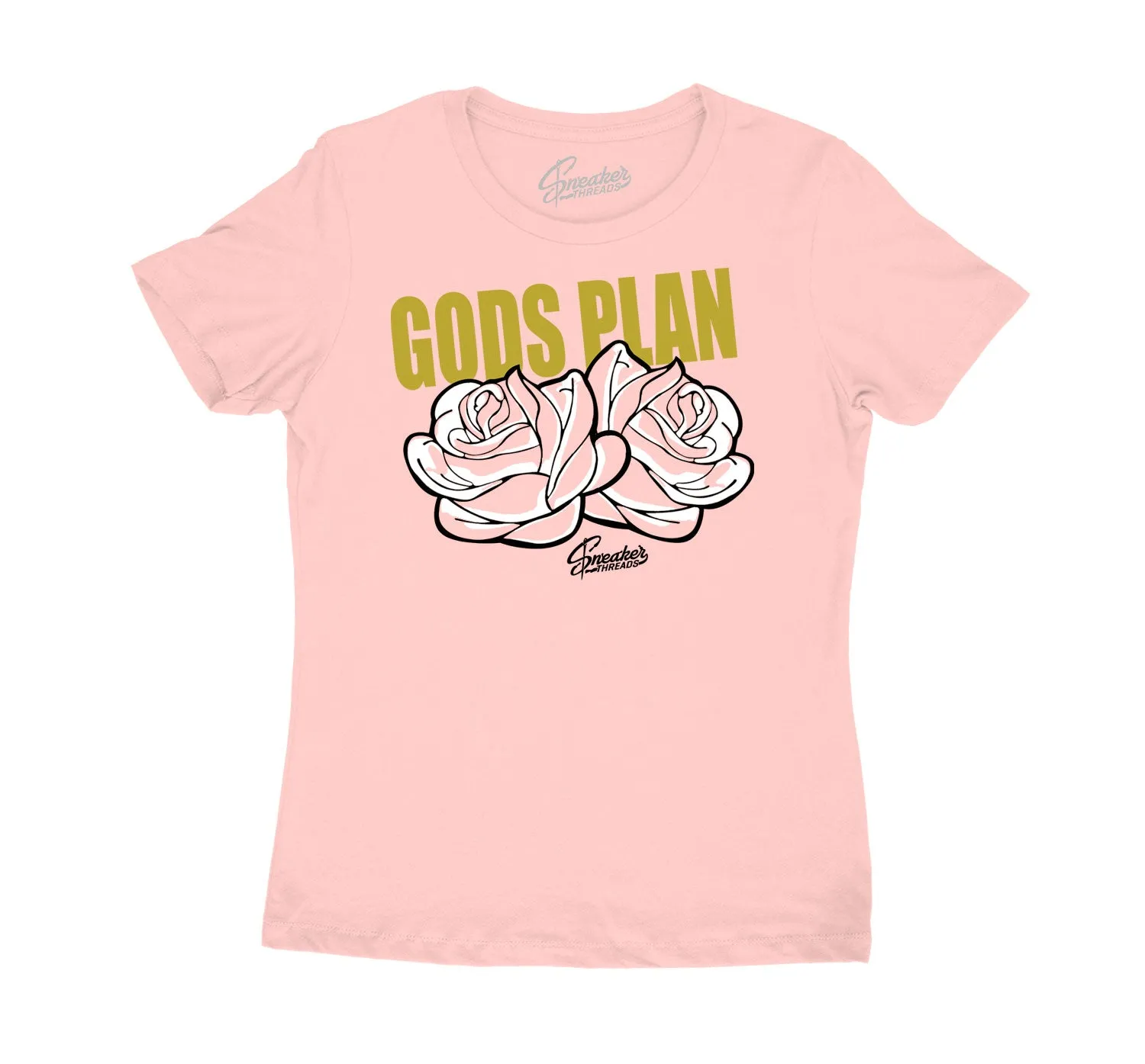 Womens - Gold Hoops 6 Gods Plan Shirt