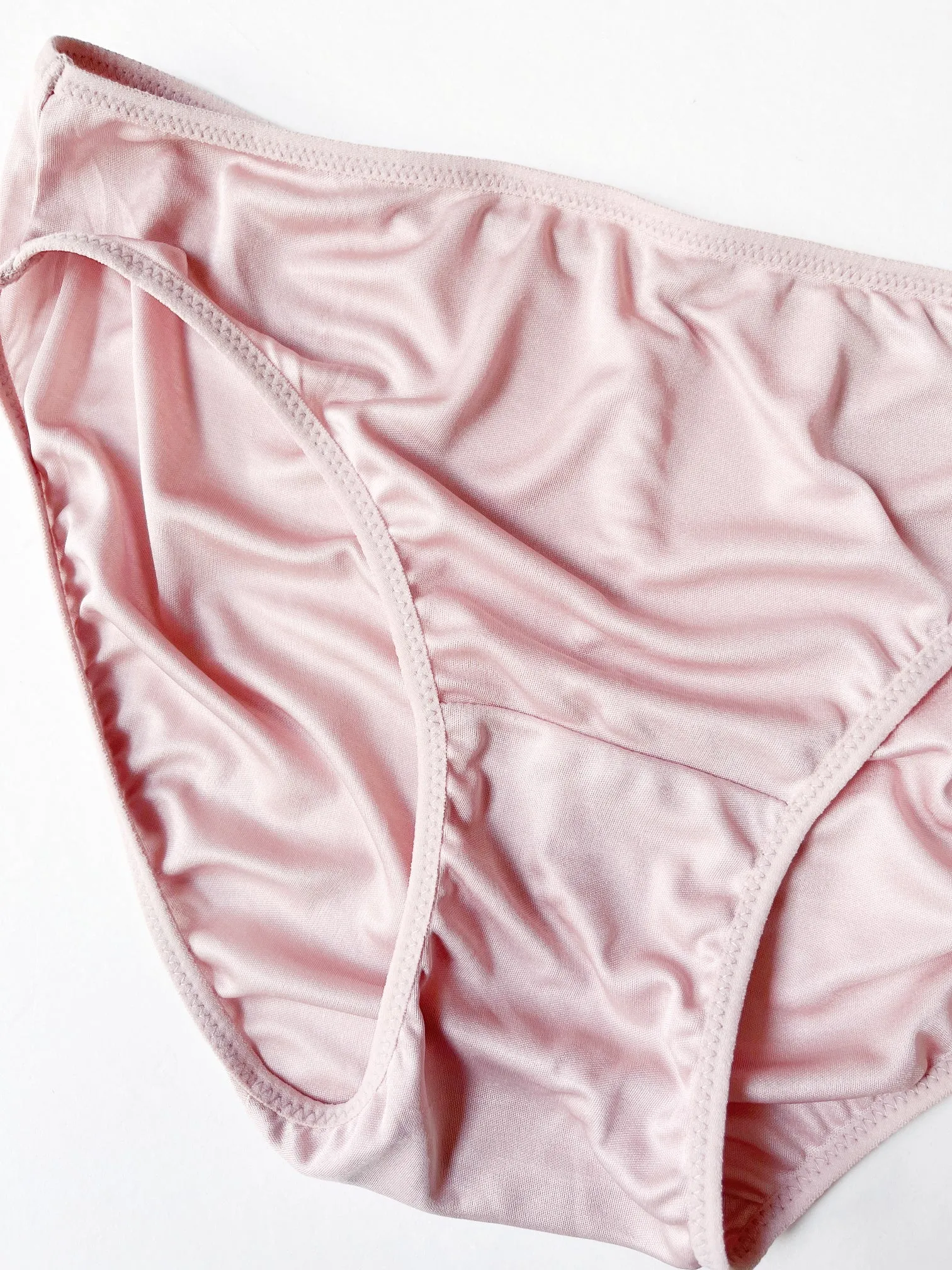 Women's silk panty briefs