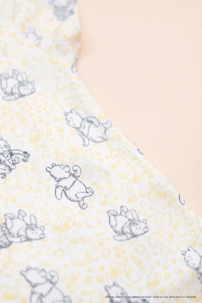 Wrap Onesie - Yellow Hunny Pooh